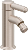 California Faucets Del Mar Bidet de Un Solo Orificio - Níquel Satinado