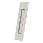 Deltana Jaladera Empotrada Rectangular de Uso Rudo 10" — Níquel Pulido