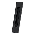 Deltana Jaladera Empotrada Rectangular de Uso Rudo 10" — Negro Mate