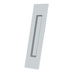 Deltana Jaladera Empotrada Rectangular de Uso Rudo 10" — Cromo Pulido