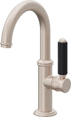 California Faucets D Street Llave de Lavabo/Bar de Un Solo Orificio - Níquel Satinado