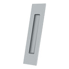 Deltana Jaladera Empotrada Rectangular de Uso Rudo 10" — Cromo Satinado