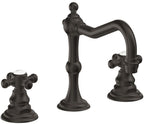 California Faucets Salinas 8" Llave de Lavabo de 3 Orificios para Cubierta, con Dos Manerales - Bronce Oscuro