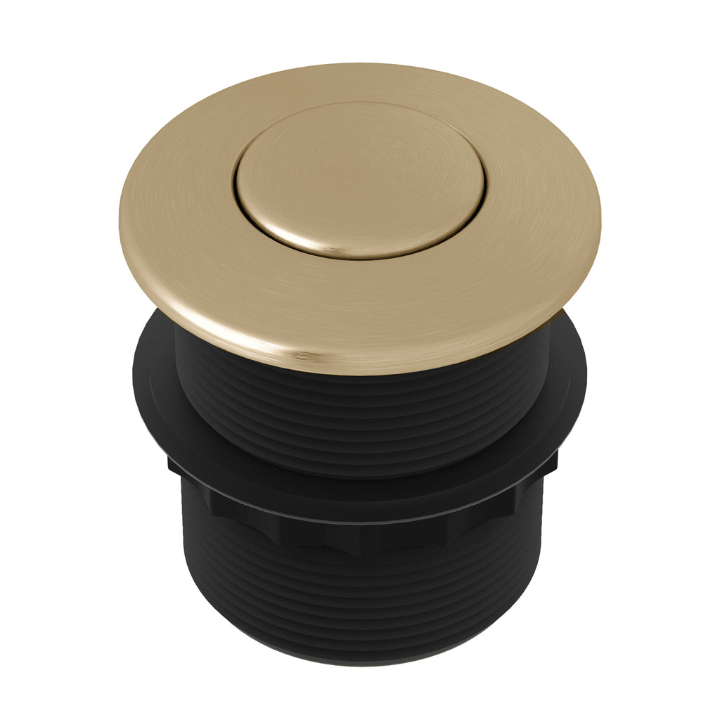 Rohl Botón Neumático para Triturador - Transicional - Oro Antiguo