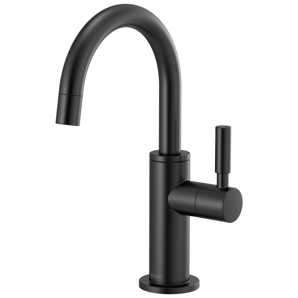 Brizo Odin Dispensador de Agua Fría — Surtidor en Arco — Negro Mate