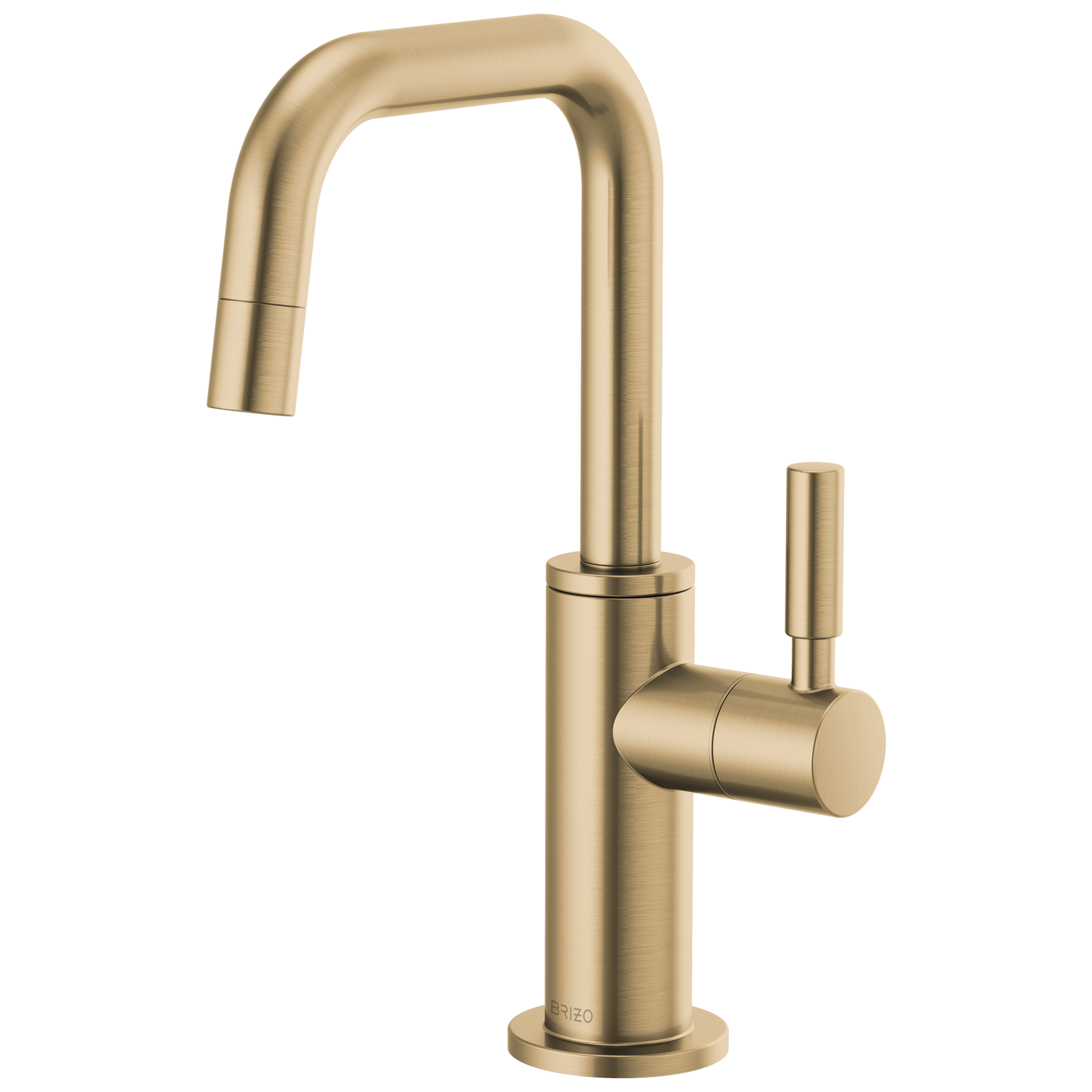 Brizo Odin Dispensador de Agua Fría — Surtidor Cuadrado — Oro Luxe