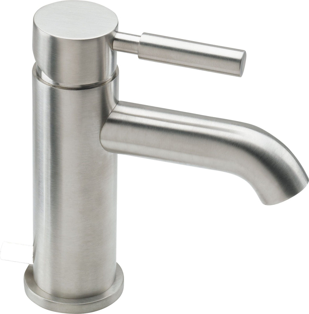 California Faucets Avalon Llave Monomando para Lavabo - Surtidor Bajo - Níquel Satinado