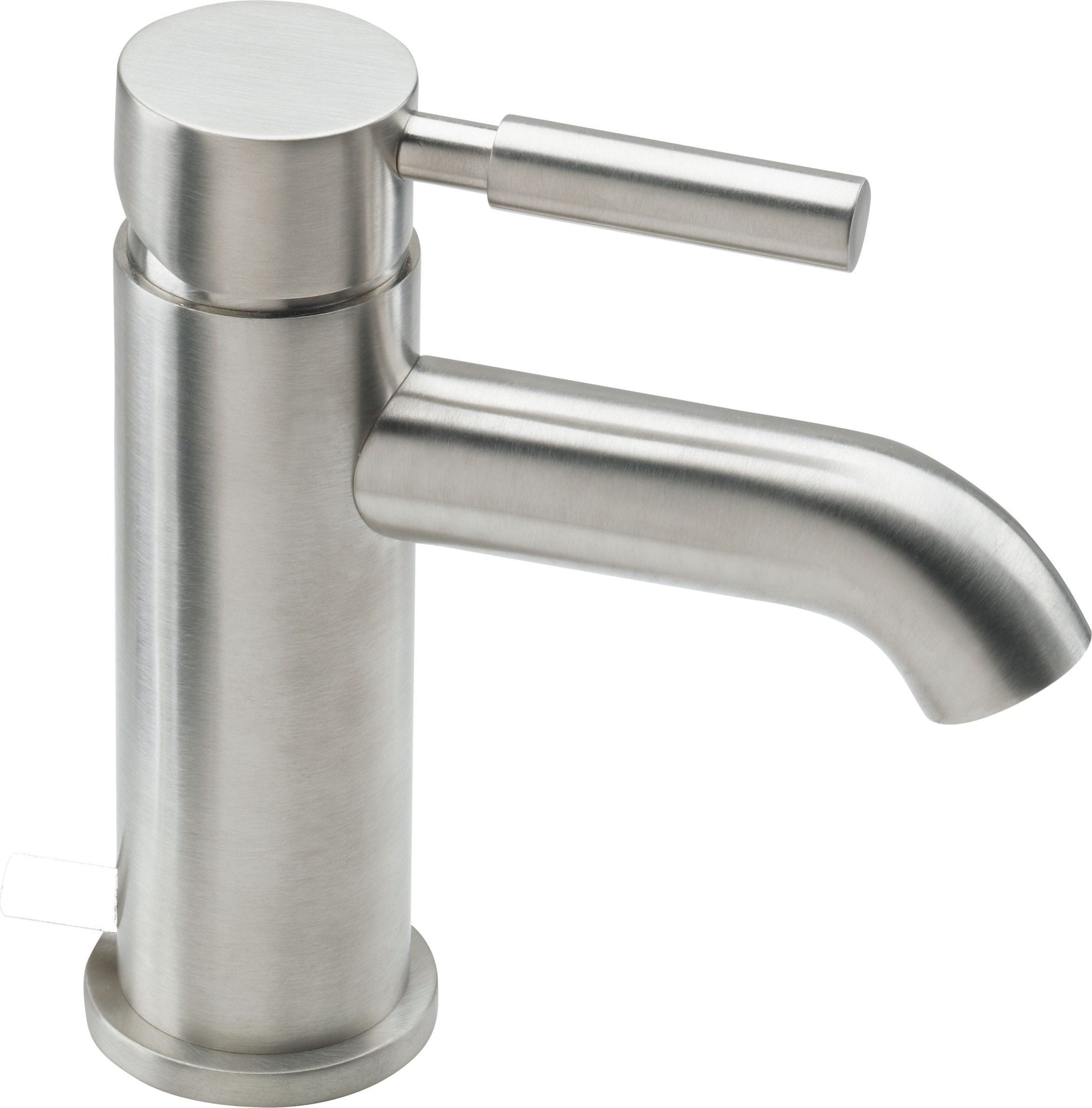 California Faucets Avalon Llave Monomando para Lavabo - Surtidor Bajo - Níquel Satinado