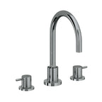 California Faucets Avalon Llave de Lavabo de 3 Orificios para Cubierta, con Dos Manerales - Níquel Negro