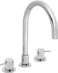 California Faucets Avalon Juego Completo para Tina Romana - Cromo Pulido