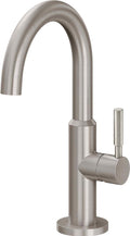 California Faucets Salinas Llave de Lavabo/Bar de Un Solo Orificio - Pico Bajo - Níquel Satinado