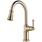 Brizo Artesso Mezcladora Extraíble — Oro Luxe