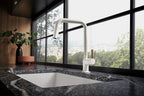 Brizo Jason Wu Mezcladora Extraíble — Surtidor Cuadrado — Ambientación 1