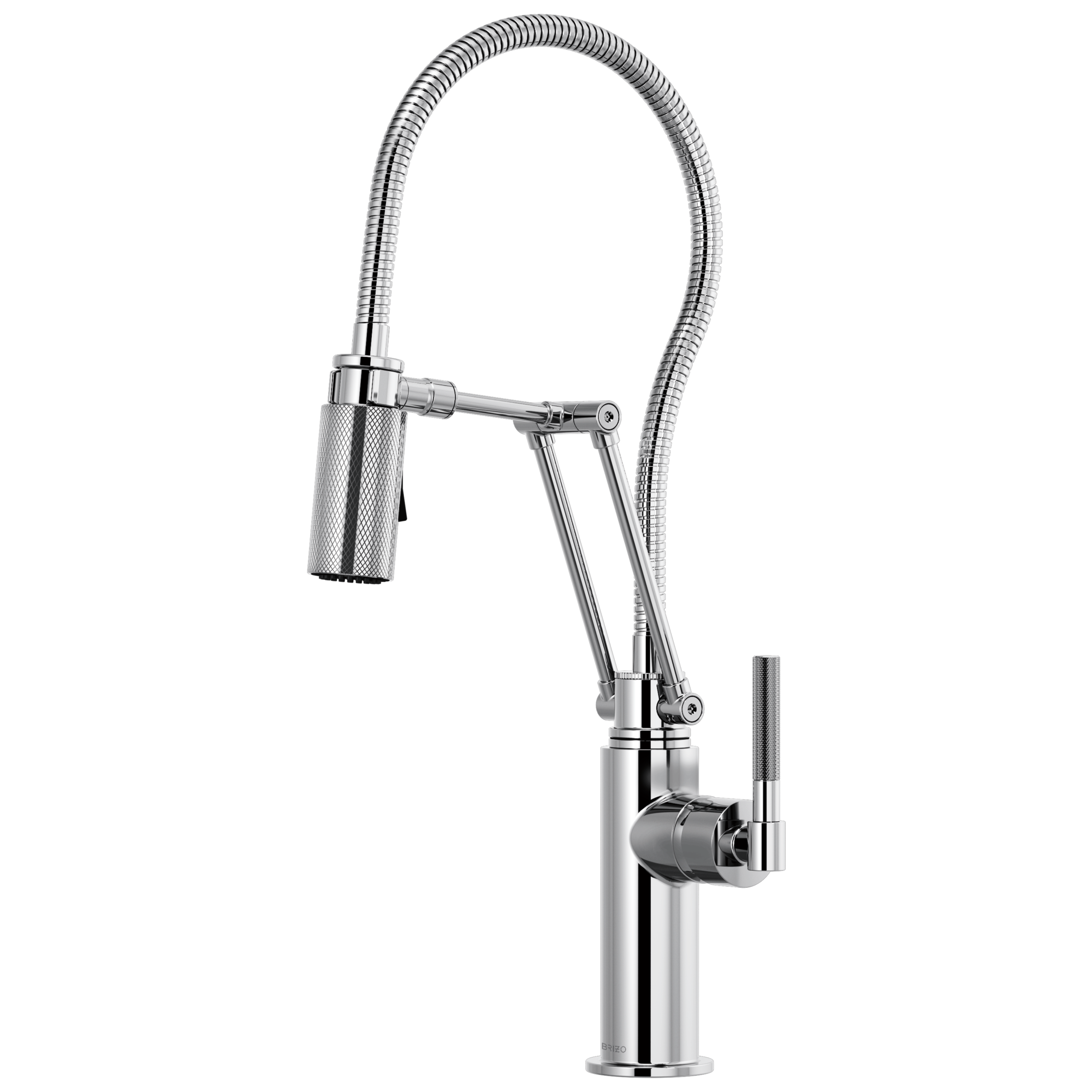 Brizo Litze Mezcladora Articulante con Manguera Integrada (63143LF) — Cromo