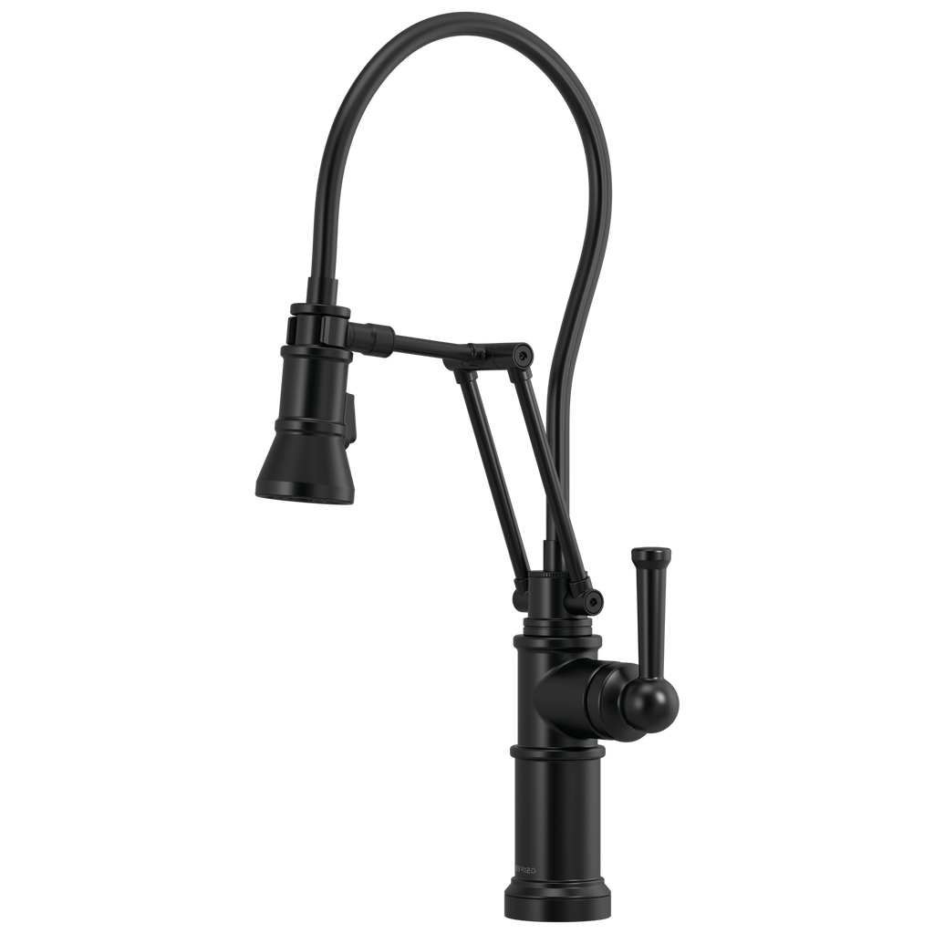 Brizo Artesso Mezcladora Articulante — Negro Mate