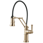 Brizo Artesso Mezcladora Articulante — Oro Luxe