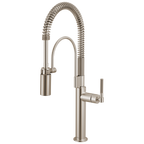 Brizo Litze Mezcladora Semi-Profesional — Manija Knurled — Acero Inoxidable