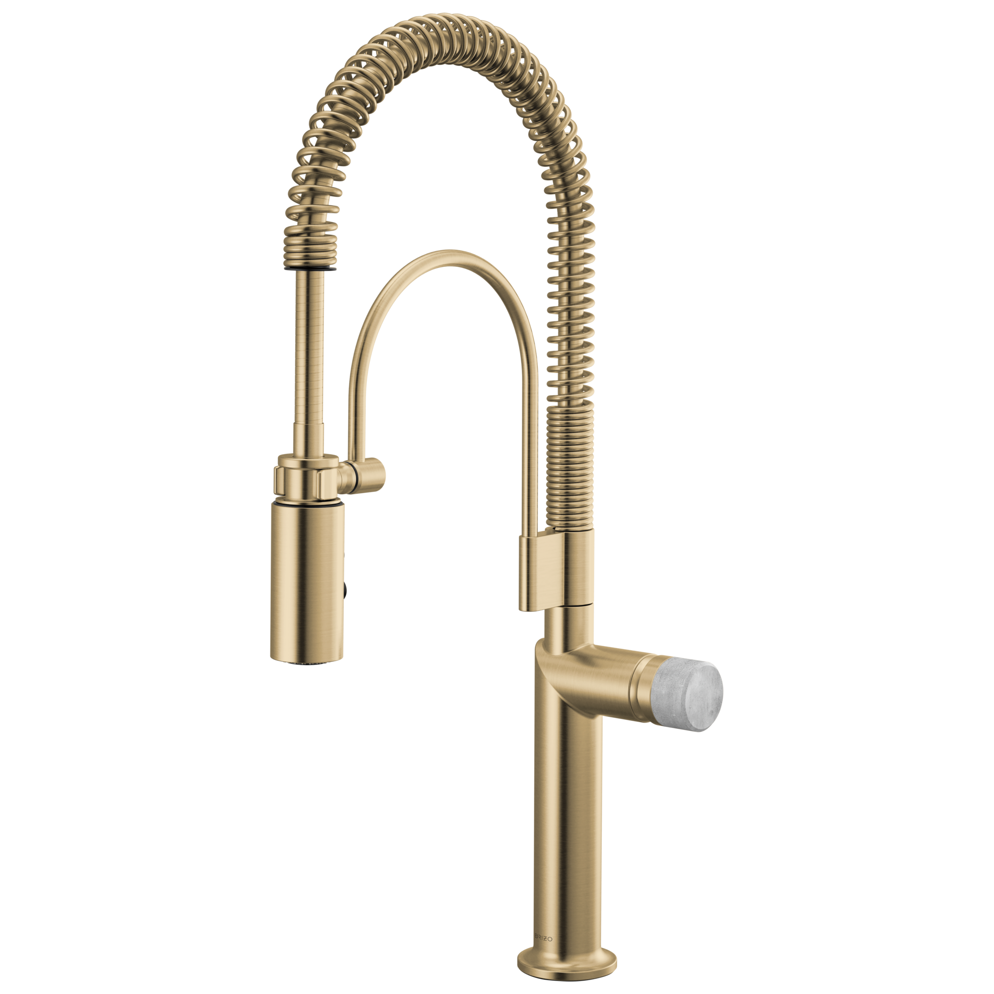 Brizo Odin Mezcladora Semi-Profesional — Oro Luxe — Perilla de Concreto
