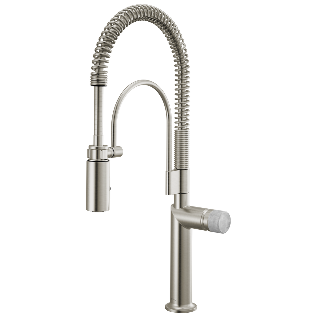 Brizo Odin Mezcladora Semi-Profesional — Acero Inoxidable — Perilla de Concreto