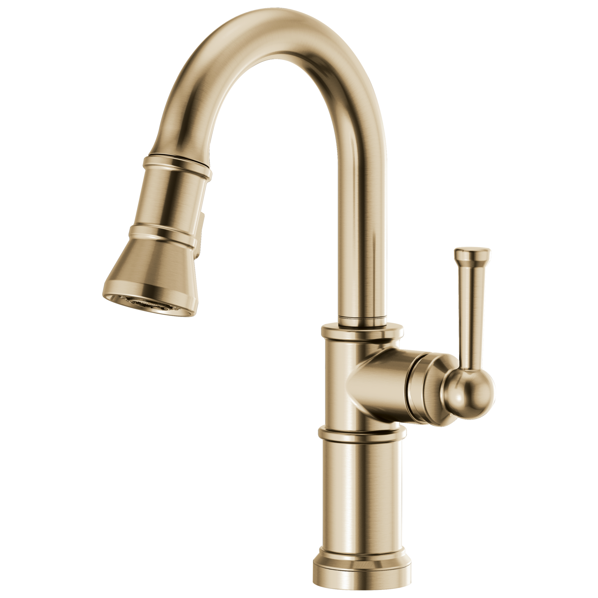 Brizo Artesso Mezcladora Prep Extraíble — Oro Luxe