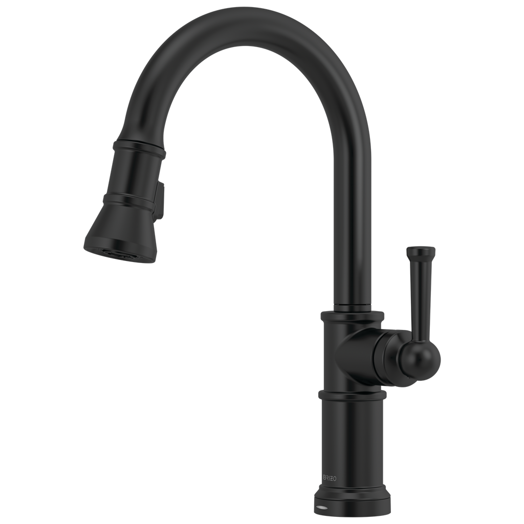 Brizo Artesso Mezcladora Extraíble SmartTouch® — Negro Mate
