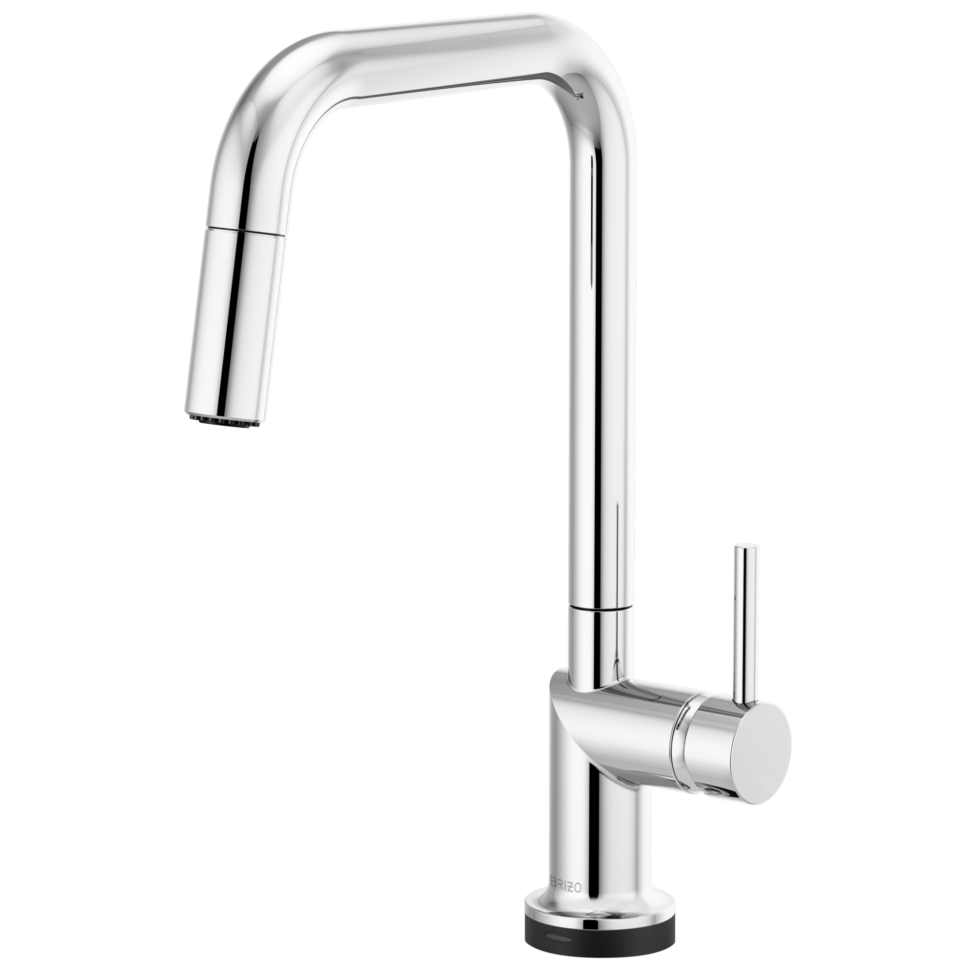Brizo Odin Mezcladora Extraíble SmartTouch® — Surtidor Cuadrado — Cromo — Manija Metálica