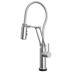 Brizo Odin Mezcladora Articulante SmartTouch® con Manguera Integrada — Cromo — Manija Metálica