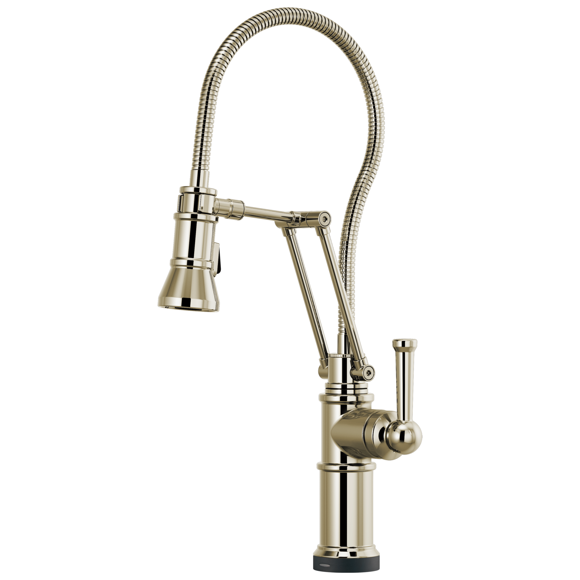 Brizo Artesso Mezcladora Articulante SmartTouch® con Manguera Integrada — Níquel Pulido