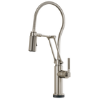 Brizo Litze Mezcladora Articulante SmartTouch® con Manguera Integrada (64143LF) — Acero Inoxidable
