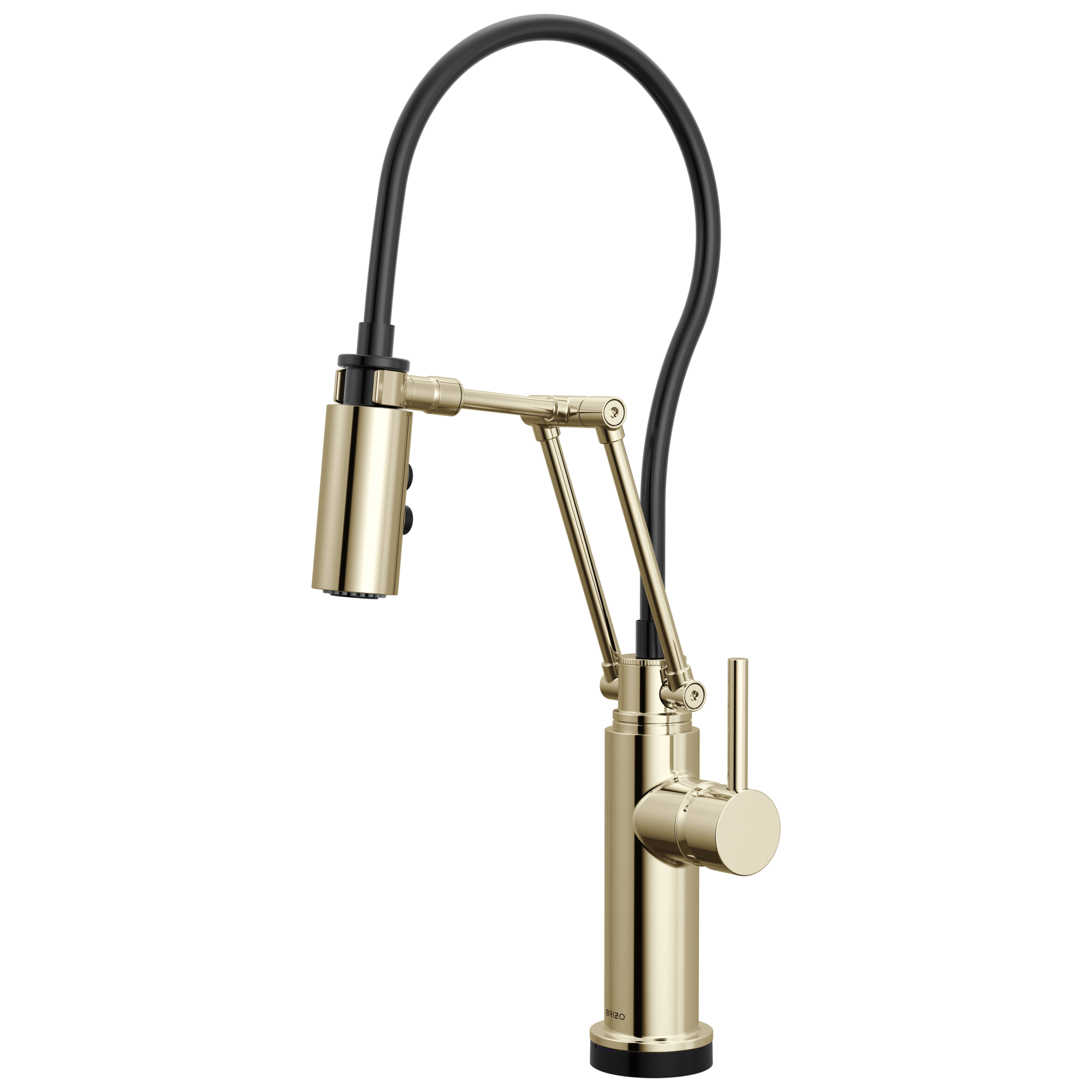 Brizo Odin Mezcladora Articulante SmartTouch® — Níquel Pulido — Manija Metálica