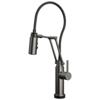 Brizo Odin Mezcladora Articulante SmartTouch® — Acero Luxe — Manija Metálica