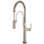 Brizo Litze Mezcladora Semi-Profesional SmartTouch® — Manija Industrial — Acero Inoxidable