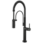 Brizo Odin Mezcladora Semi-Profesional SmartTouch® — Negro Mate — Manija Metálica