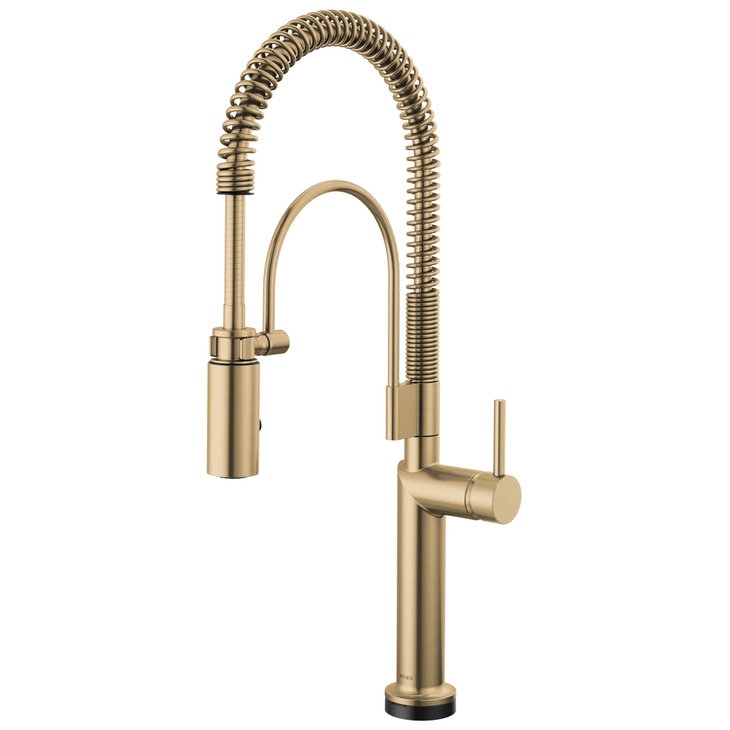 Brizo Odin Mezcladora Semi-Profesional SmartTouch® — Oro Luxe — Manija Metálica