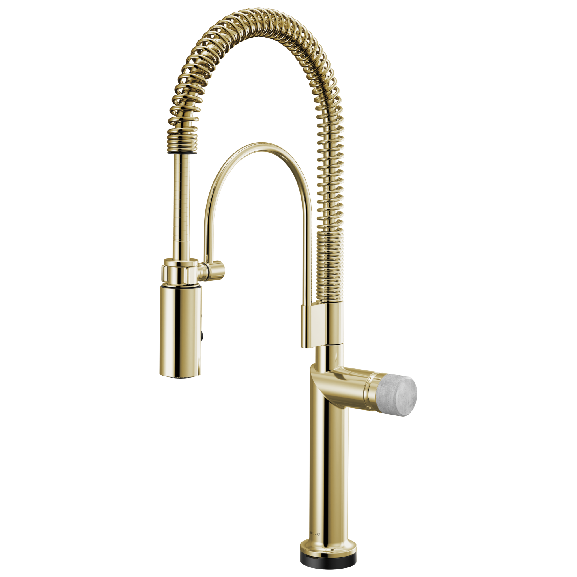 Brizo Odin Mezcladora Semi-Profesional SmartTouch® — Níquel Pulido — Perilla de Concreto