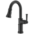 Brizo Artesso Mezcladora Prep Extraíble SmartTouch® — Negro Mate