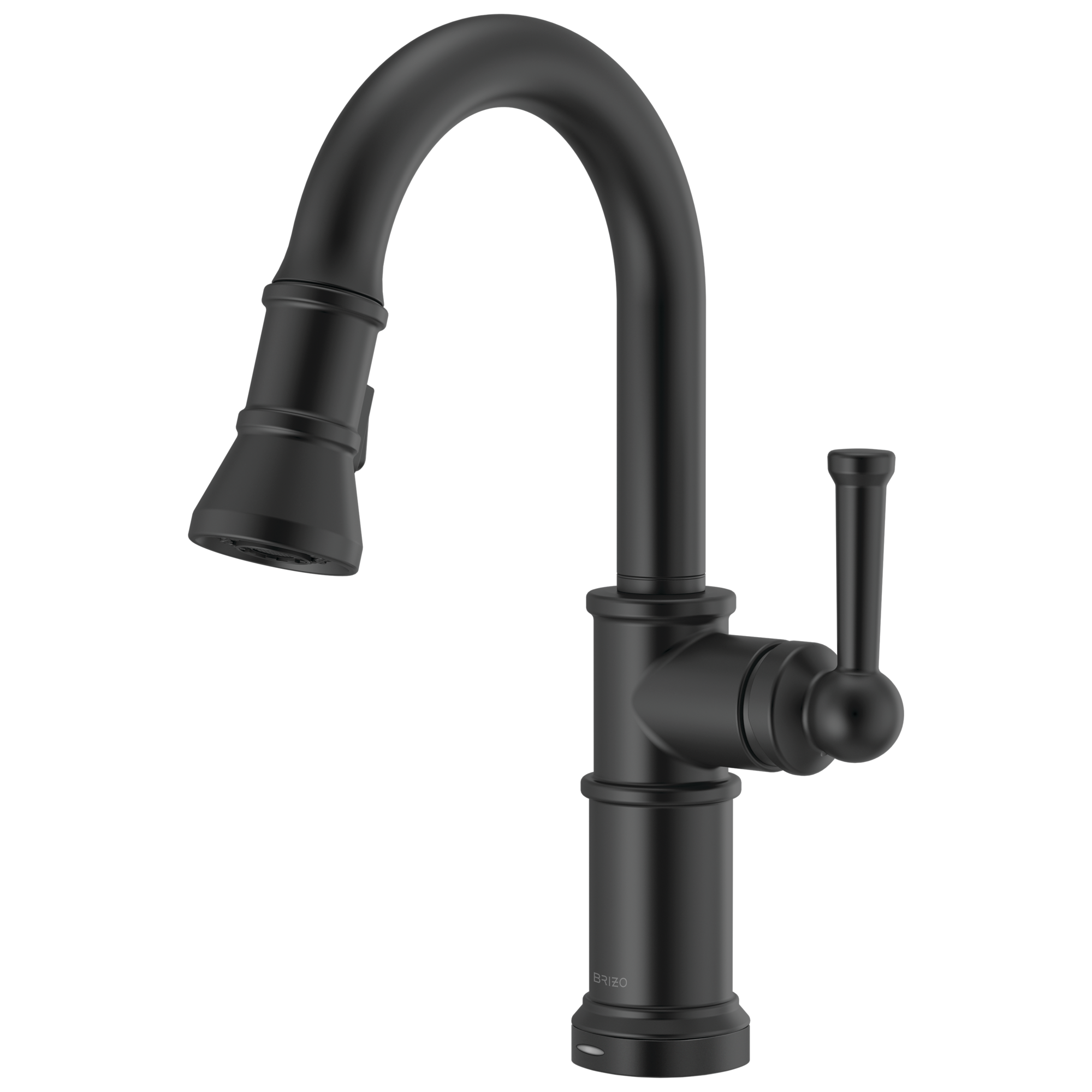Brizo Artesso Mezcladora Prep Extraíble SmartTouch® — Negro Mate