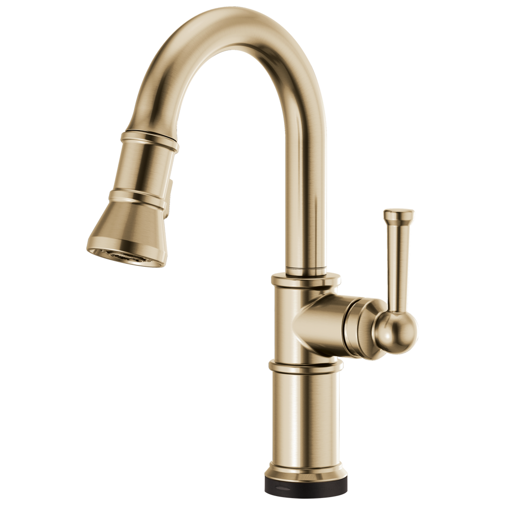 Brizo Artesso Mezcladora Prep Extraíble SmartTouch® — Oro Luxe