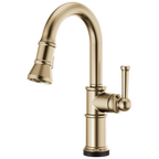 Brizo Artesso Mezcladora Prep Extraíble SmartTouch® — Oro Luxe