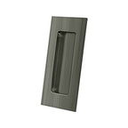 Deltana Jaladera Empotrada Rectangular de Uso Rudo 4" — Níquel Antiguo Mate