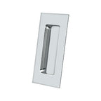 Deltana Jaladera Empotrada Rectangular de Uso Rudo 4" — Cromo Pulido