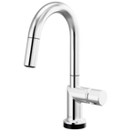 Brizo Odin Mezcladora Prep Extraíble SmartTouch® — Surtidor en Arco — Cromo — Perilla Metálica