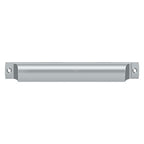 Deltana Jaladera Tipo Concha Rectangular 7" — Cromo Satinado