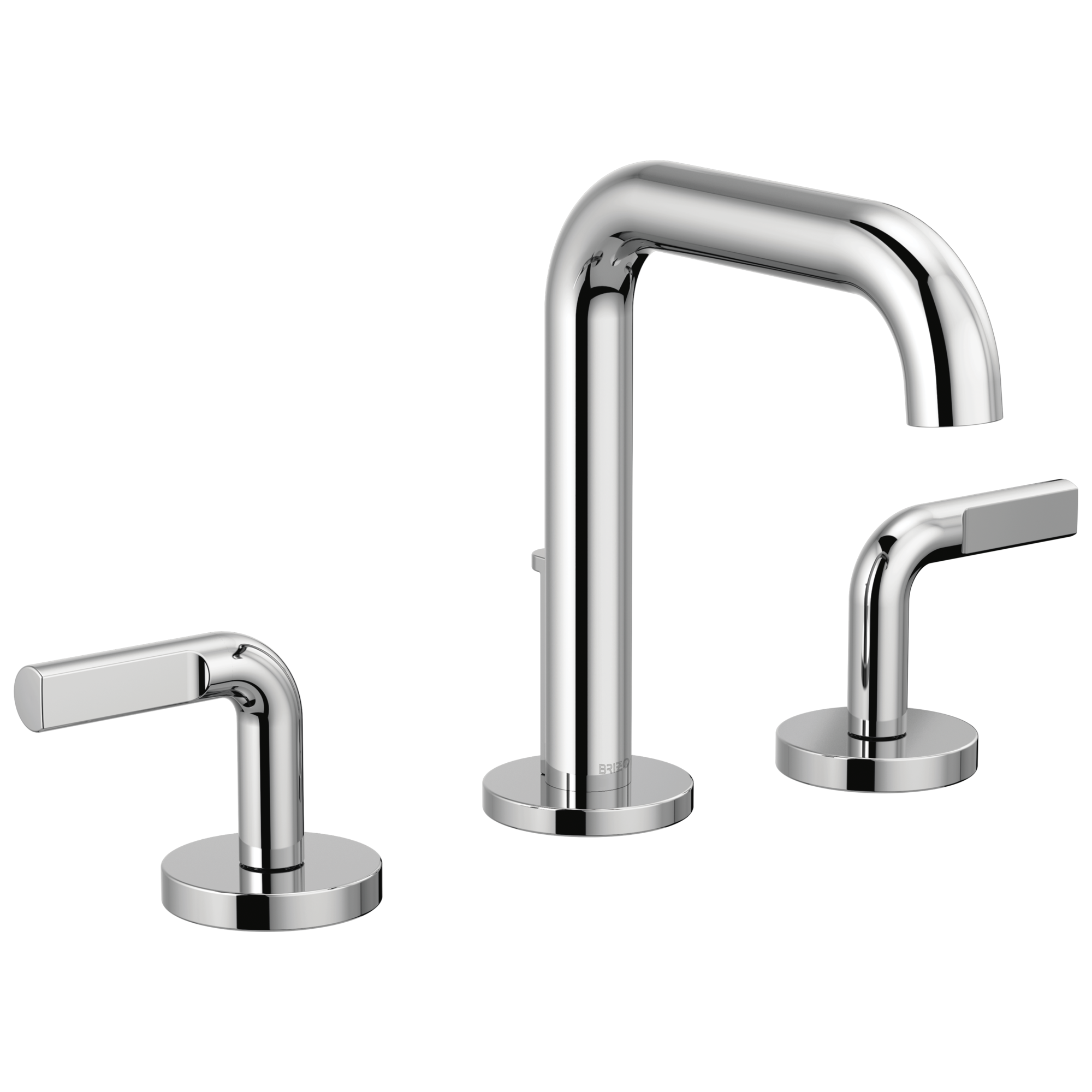 Brizo Litze Grifo Widespread para Lavabo — Surtidor Alto — Cromo — Palanca Notch