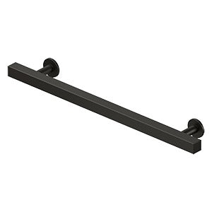 Deltana Jaladera Contemporánea para Gabinete 7" — Bronce Aceitado