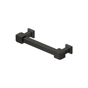 Deltana Jaladera Decorativa para Gabinete 4" — Bronce Aceitado