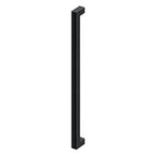 Deltana Jaladera Contemporánea de Acero Inoxidable 36" — Negro Mate