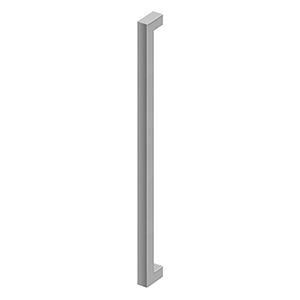 Deltana Jaladera Contemporánea de Acero Inoxidable 36" — Acero Inoxidable Satinado