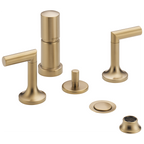 Brizo Odin Grifo de Dos Manijas para Bidet — Oro Luxe