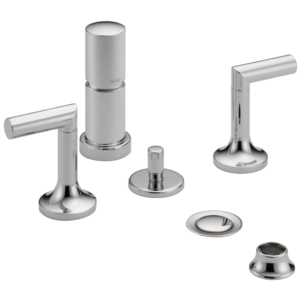 Brizo Odin Grifo de Dos Manijas para Bidet — Cromo